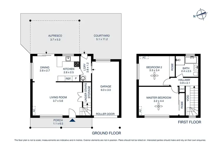 Floorplan of Homely townhouse listing, 1/28 Frederick Street, Blacktown NSW 2148
