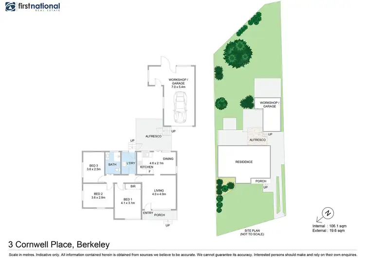 Floorplan of Homely house listing, 3 Cornwell Place, Berkeley NSW 2506