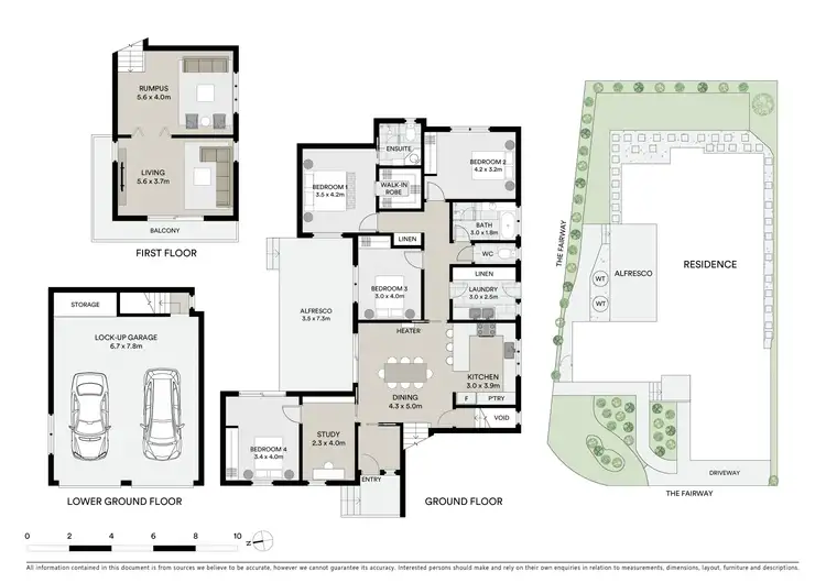 Floorplan of Homely house listing, 5 The Fairway, North Geelong VIC 3215