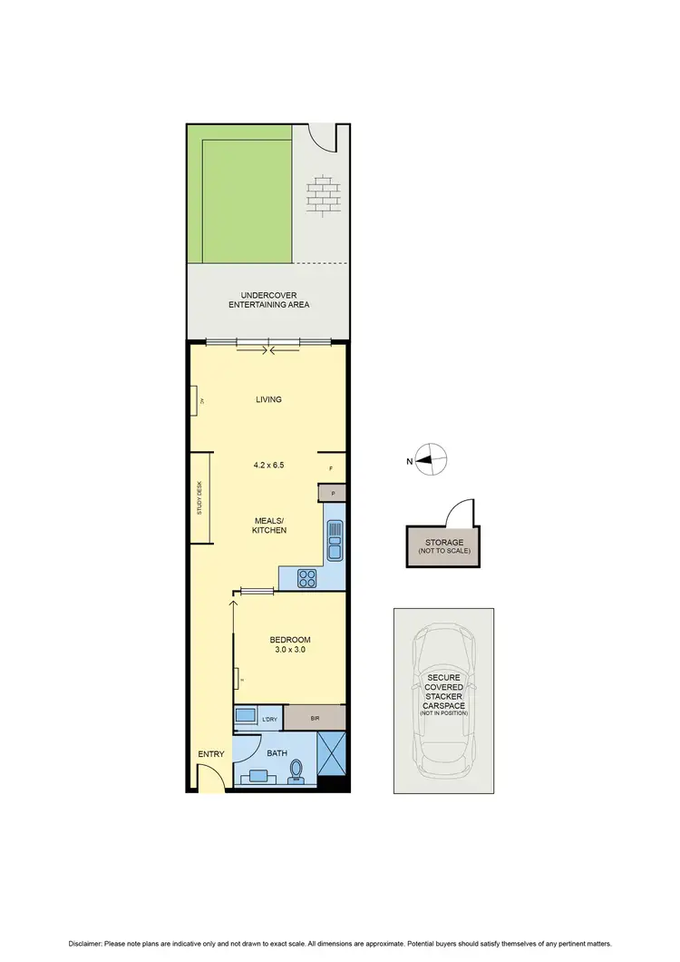 Floorplan of Homely apartment listing, LG02/314 Pascoe Vale Road, Essendon VIC 3040