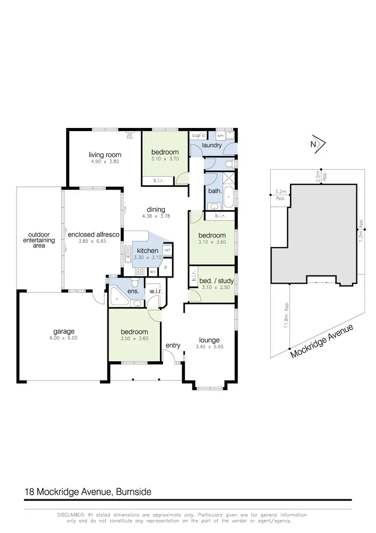 Floorplan of Homely house listing, 18 Mockridge Avenue, Burnside VIC 3023
