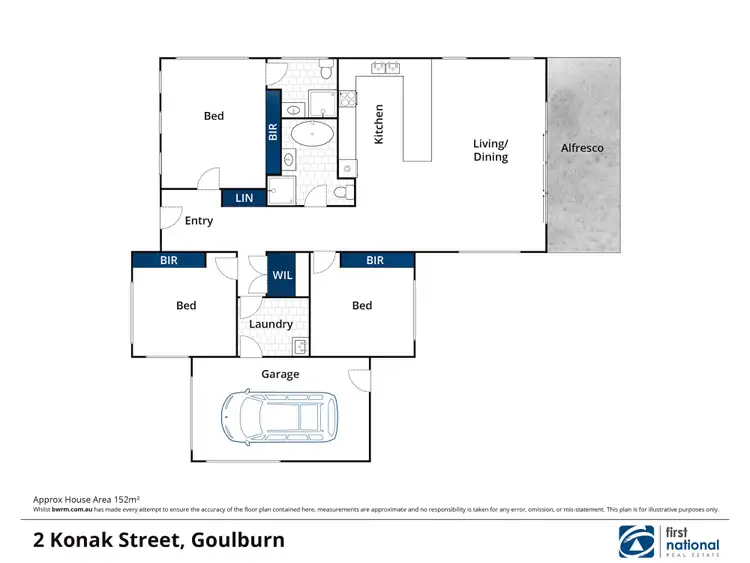 Floorplan of Homely house listing, 2 Konak Street, Goulburn NSW 2580