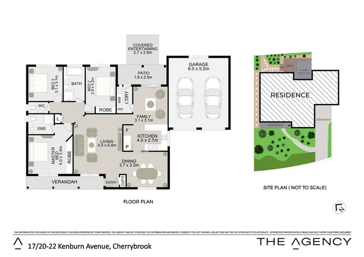 Floorplan of Homely townhouse listing, 17/20-22 Kenburn Avenue, Cherrybrook NSW 2126