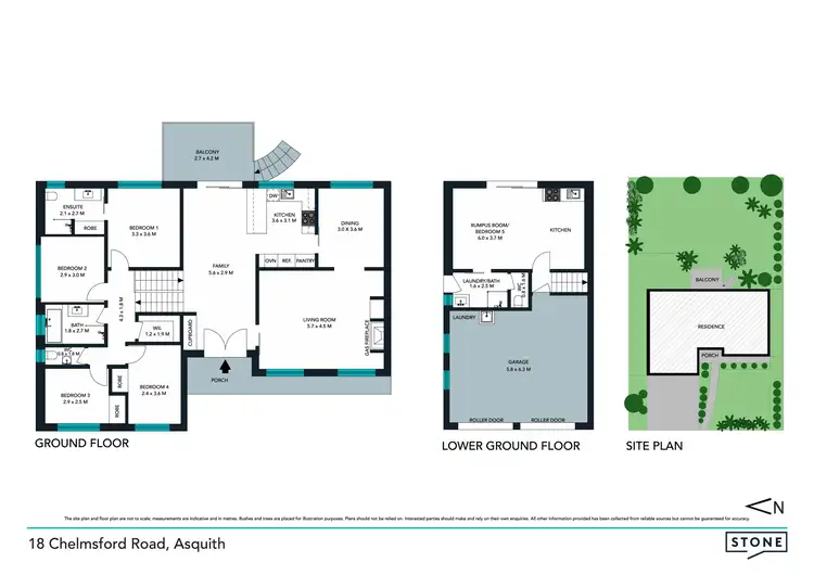 Floorplan of Homely house listing, 18 Chelmsford Road, Asquith NSW 2077