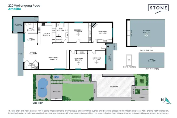 Floorplan of Homely house listing, 220 Wollongong Road, Arncliffe NSW 2205
