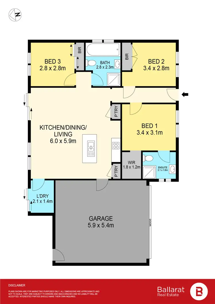 Floorplan of Homely house listing, 19 Rolls Road, Smythes Creek VIC 3351