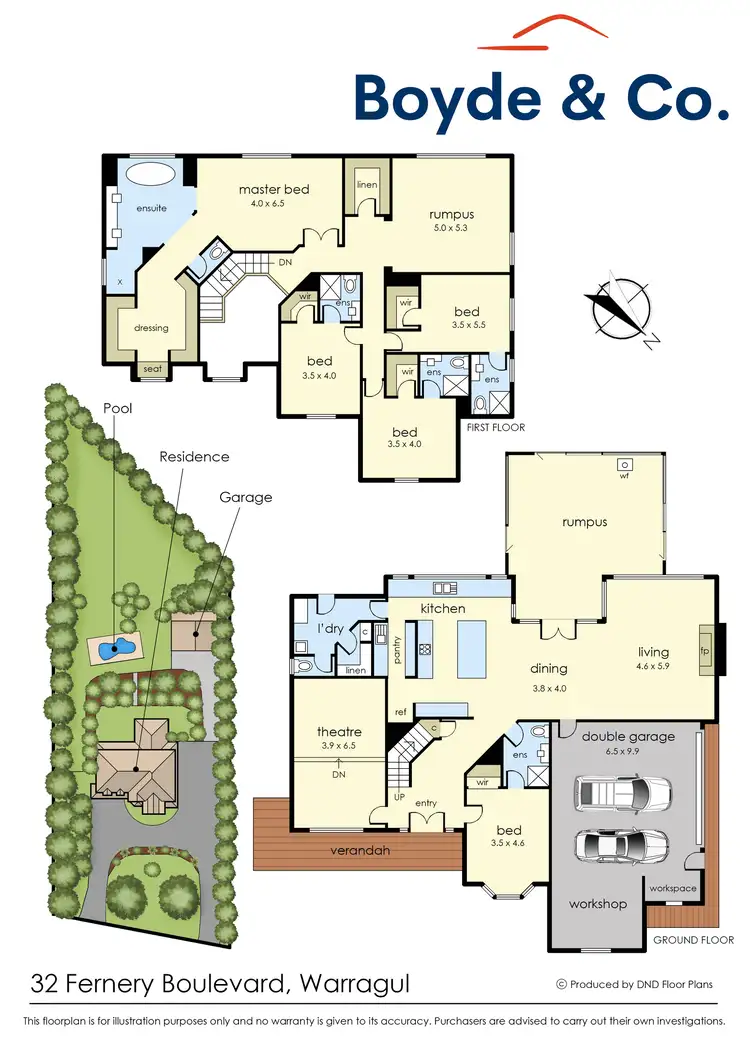 Floorplan of Homely house listing, 32 Fernery Boulevard, Warragul VIC 3820