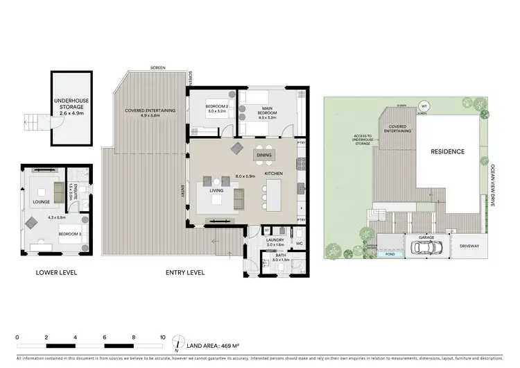 Floorplan of Homely house listing, 157 Ocean View Drive, Wamberal NSW 2260
