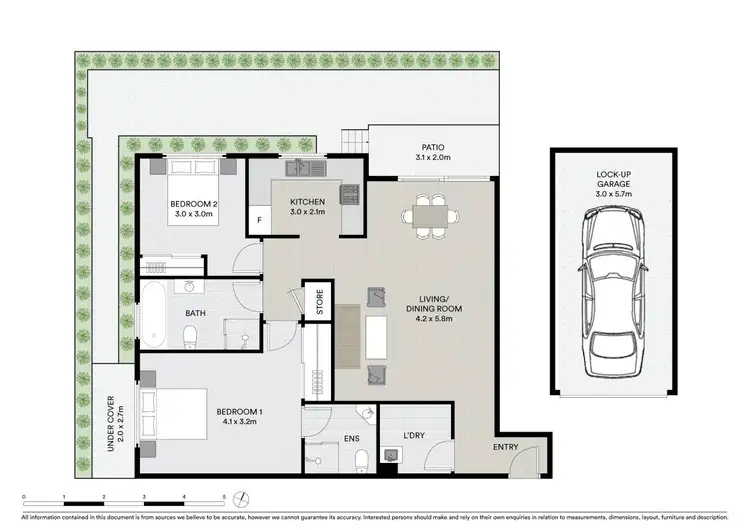 Floorplan of Homely unit listing, 2/9 Bailey Street, Westmead NSW 2145