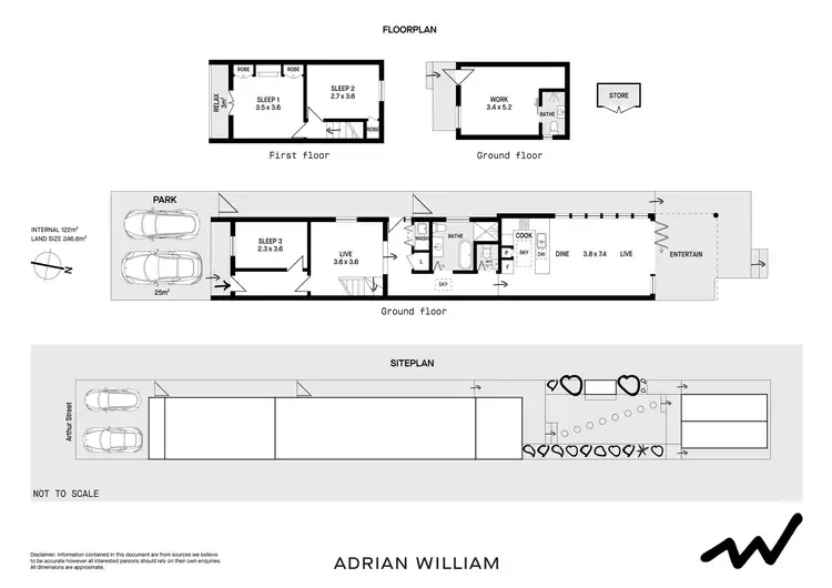 Floorplan of Homely house listing, 9 Arthur Street, Ashfield NSW 2131