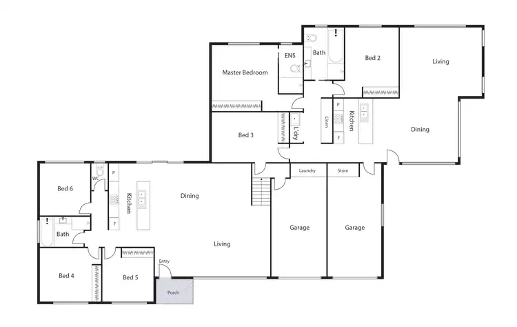 Floorplan of Homely house listing, 1 Merriman Crescent, Macarthur ACT 2904