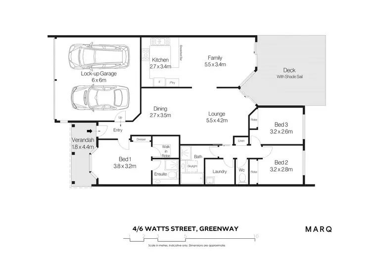 Floorplan of Homely townhouse listing, 4/6 Watts Street, Greenway ACT 2900