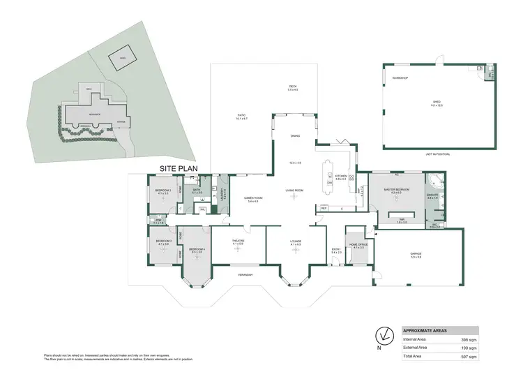 Floorplan of Homely house listing, Address available on request