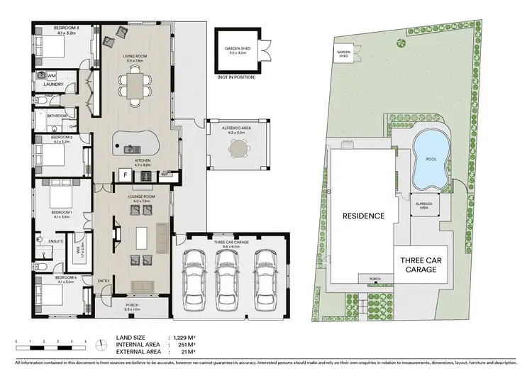 Floorplan of Homely house listing, 36 Redford Drive, Skennars Head NSW 2478