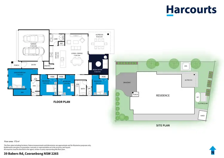 Floorplan of Homely house listing, 39 Babers Road, Cooranbong NSW 2265