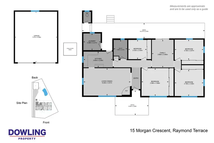 Floorplan of Homely house listing, 15 Morgan Crescent, Raymond Terrace NSW 2324