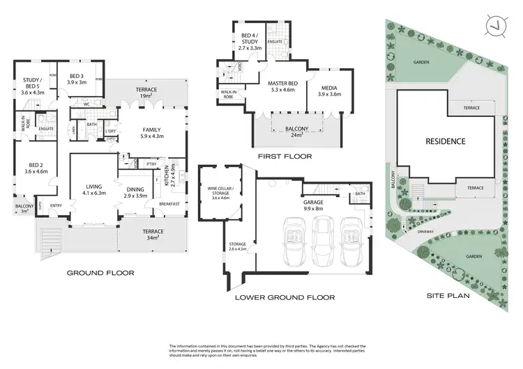 Floorplan of Homely house listing, 8 Morella Road, Mosman NSW 2088