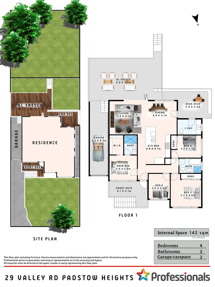 Floorplan of Homely house listing, 29 Valley Road, Padstow Heights NSW 2211