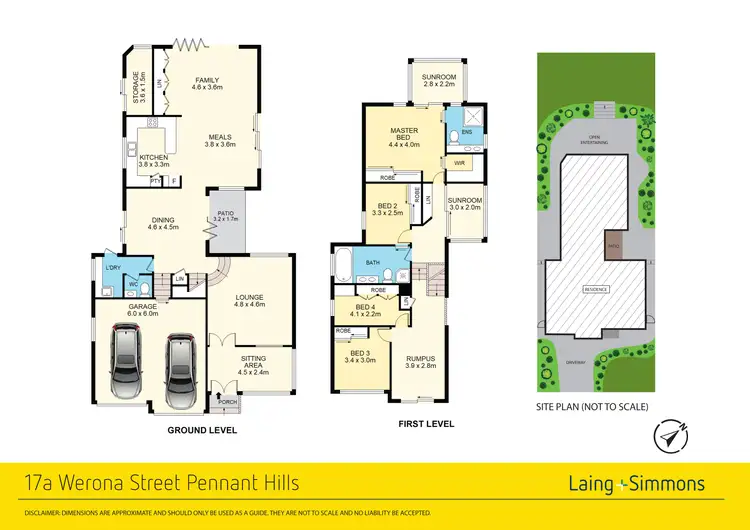 Floorplan of Homely house listing, 17A Werona Street, Pennant Hills NSW 2120