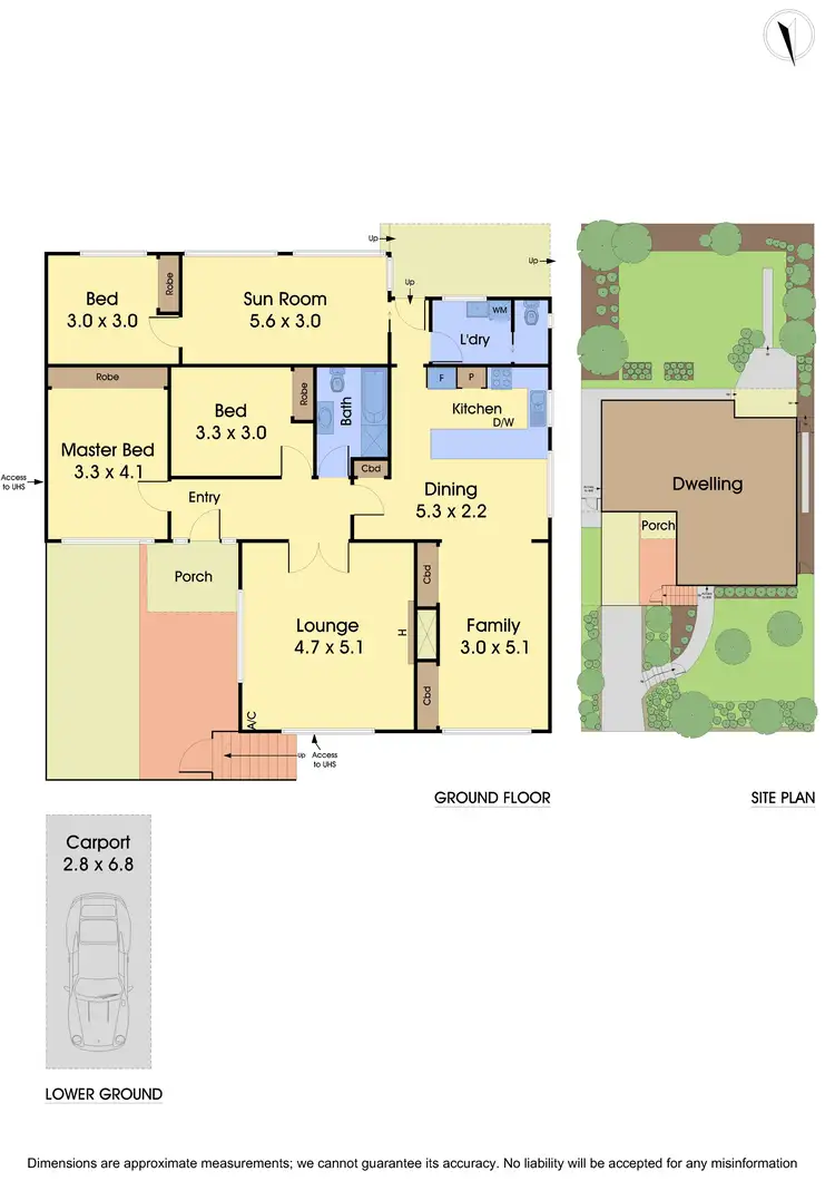 Floorplan of Homely house listing, 12 Jones Crescent, Rosanna VIC 3084