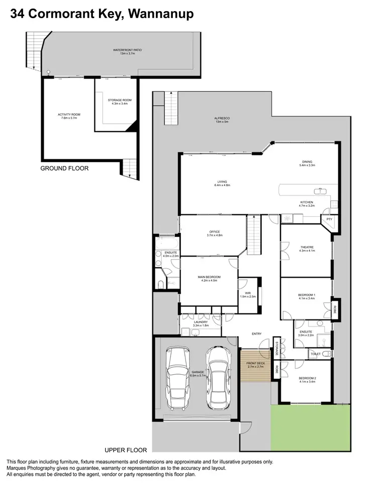 Floorplan of Homely house listing, 34 Cormorant Key, Wannanup WA 6210