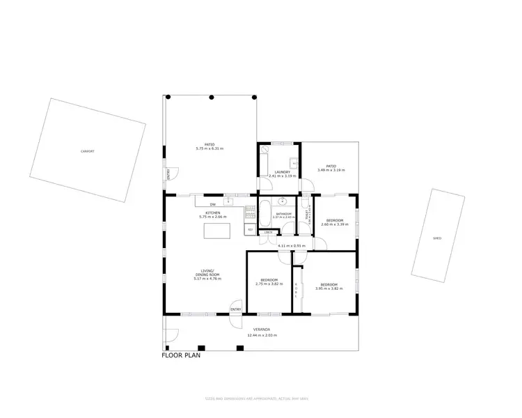 Floorplan of Homely house listing, 5 Serissa Street, Mooroobool QLD 4870
