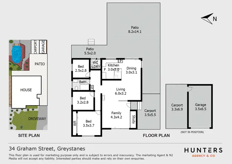Floorplan of Homely house listing, 34 Graham Street, Greystanes NSW 2145