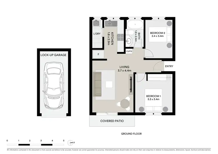 Floorplan of Homely apartment listing, 18/52-54 Pacific Parade, Dee Why NSW 2099