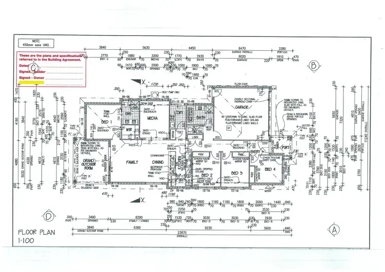 Floorplan of Homely house listing, 17 Twin Oaks Court, Woodford QLD 4514