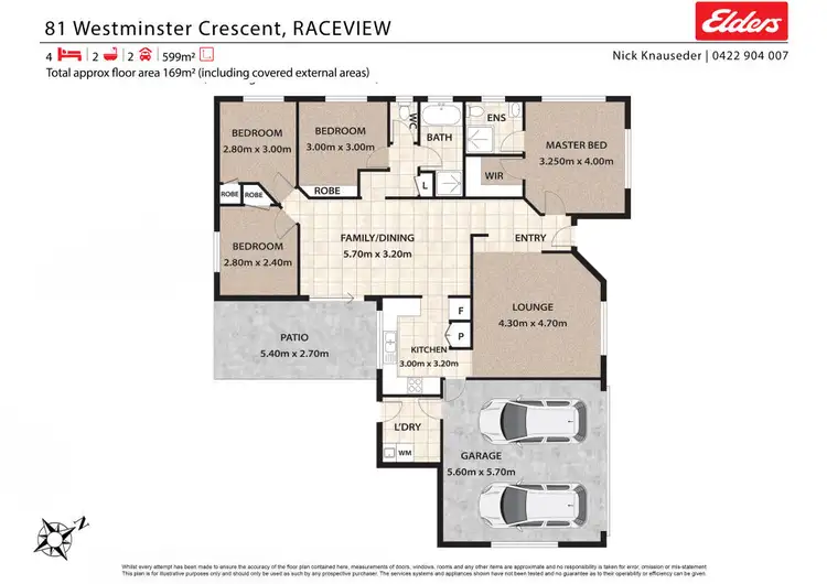 Floorplan of Homely house listing, 81 Westminster Crescent, Raceview QLD 4305