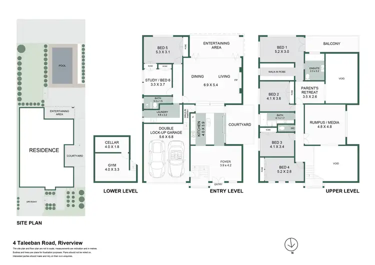 Floorplan of Homely house listing, 4 Taleeban Road, Riverview NSW 2066