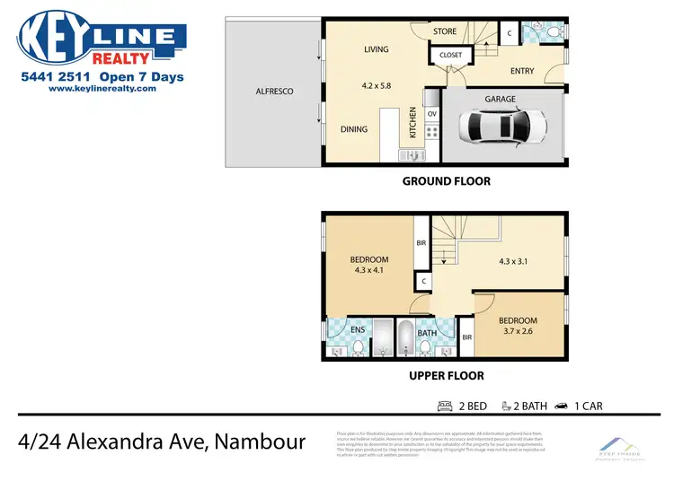 Floorplan of Homely unit listing, 4/23 Alexandra Avenue, Nambour QLD 4560