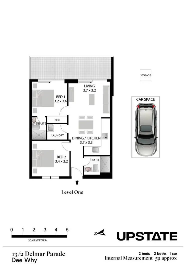 Floorplan of Homely apartment listing, 113/2 Delmar Parade, Dee Why NSW 2099