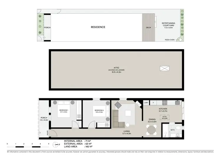 Floorplan of Homely house listing, 21 Hornsey Street, Rozelle NSW 2039