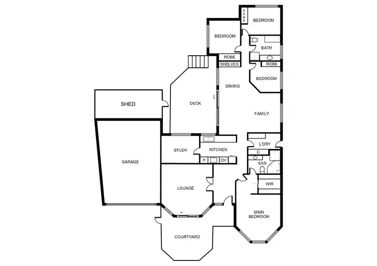 Floorplan of Homely house listing, 11 Meston Place, Fadden ACT 2904