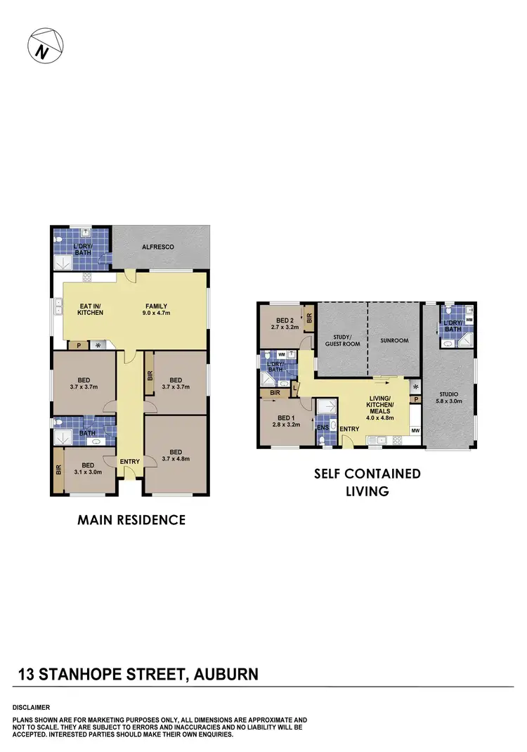 Floorplan of Homely house listing, 13 Stanhope Street, Auburn NSW 2144