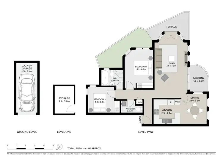 Floorplan of Homely unit listing, 4/2 Holdsworth Street, Neutral Bay NSW 2089