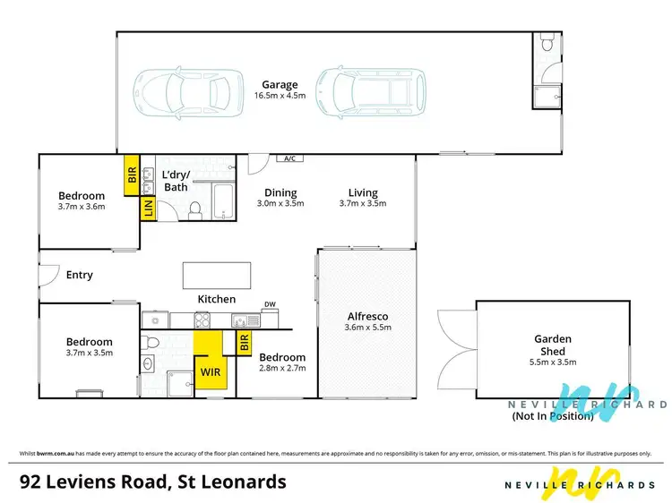 Floorplan of Homely house listing, 92 Leviens Road, St Leonards VIC 3223