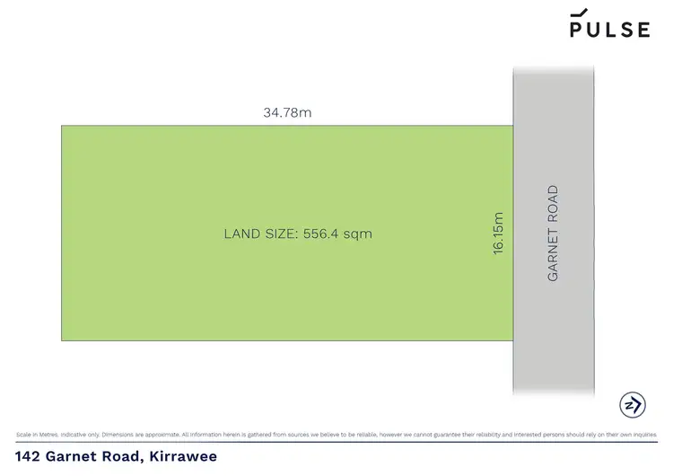 Floorplan of Homely land listing, 142 Garnet Road, Kirrawee NSW 2232