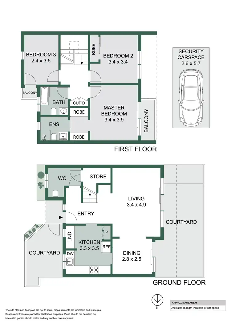 Floorplan of Homely house listing, 5/1B Darley Street, Darlinghurst NSW 2010