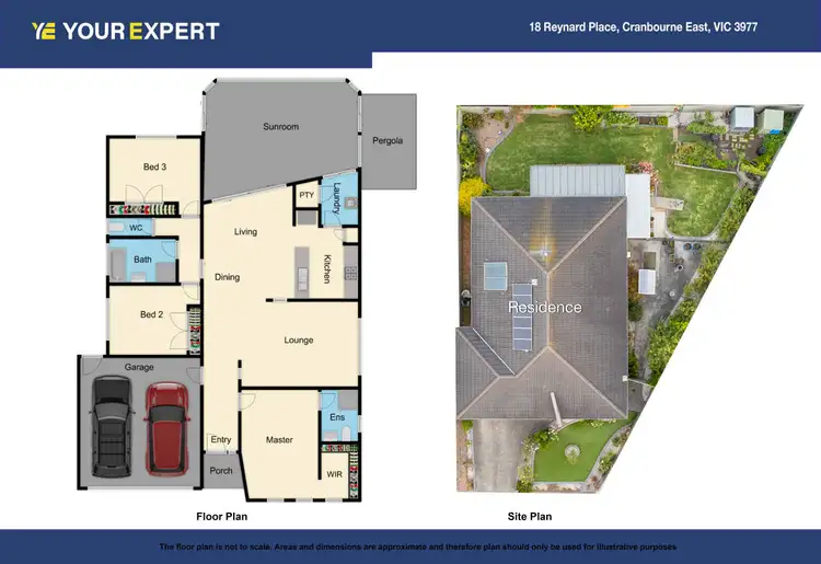 Floorplan of Homely house listing, 18 Reynard Place, Cranbourne East VIC 3977