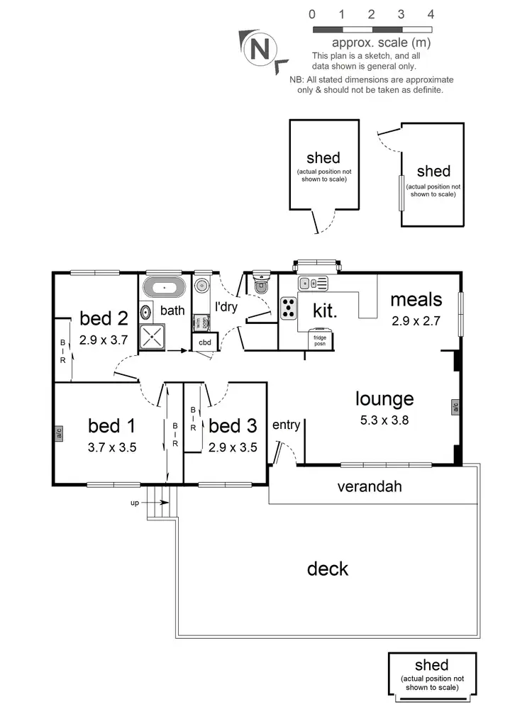 Floorplan of Homely house listing, 46 Alexander Avenue, Upwey VIC 3158