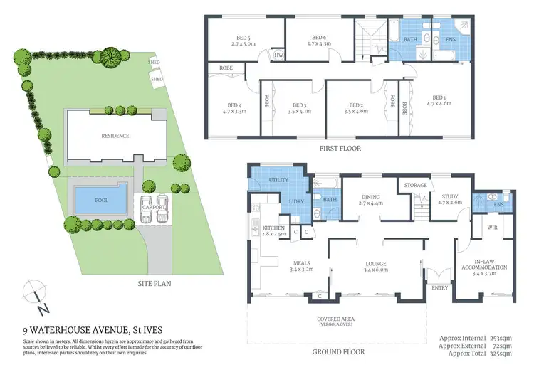 Floorplan of Homely house listing, 9 Waterhouse Avenue, St Ives NSW 2075