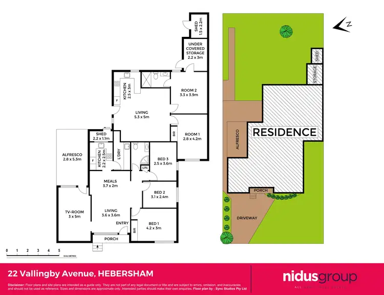 Floorplan of Homely house listing, 22 Vallingby Avenue, Hebersham NSW 2770