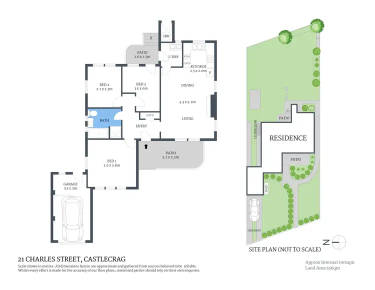 Floorplan of Homely house listing, 21 Charles Street, Castlecrag NSW 2068