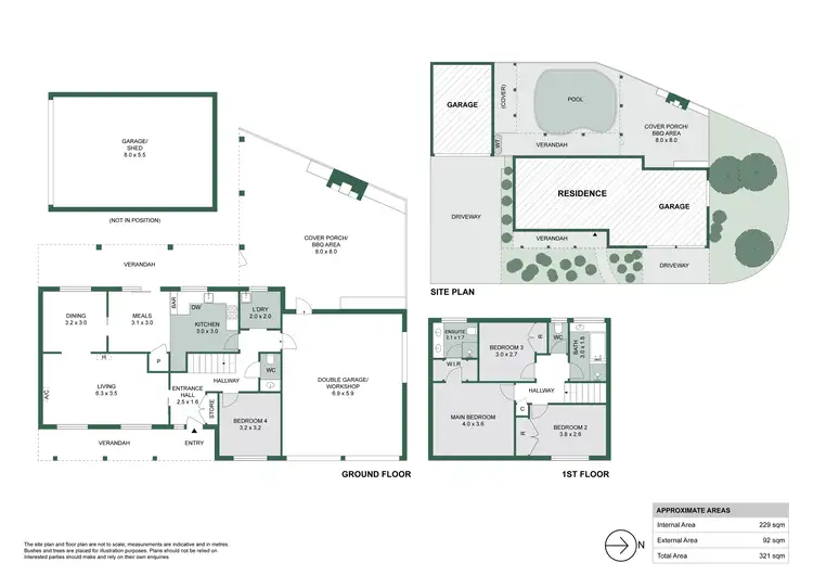 Floorplan of Homely house listing, 1 Brooke Court, Scoresby VIC 3179