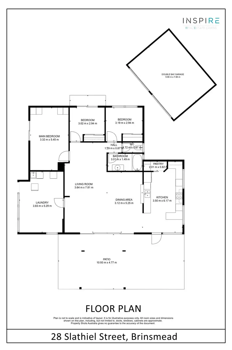 Floorplan of Homely house listing, 28 Slathiel Street, Brinsmead QLD 4870
