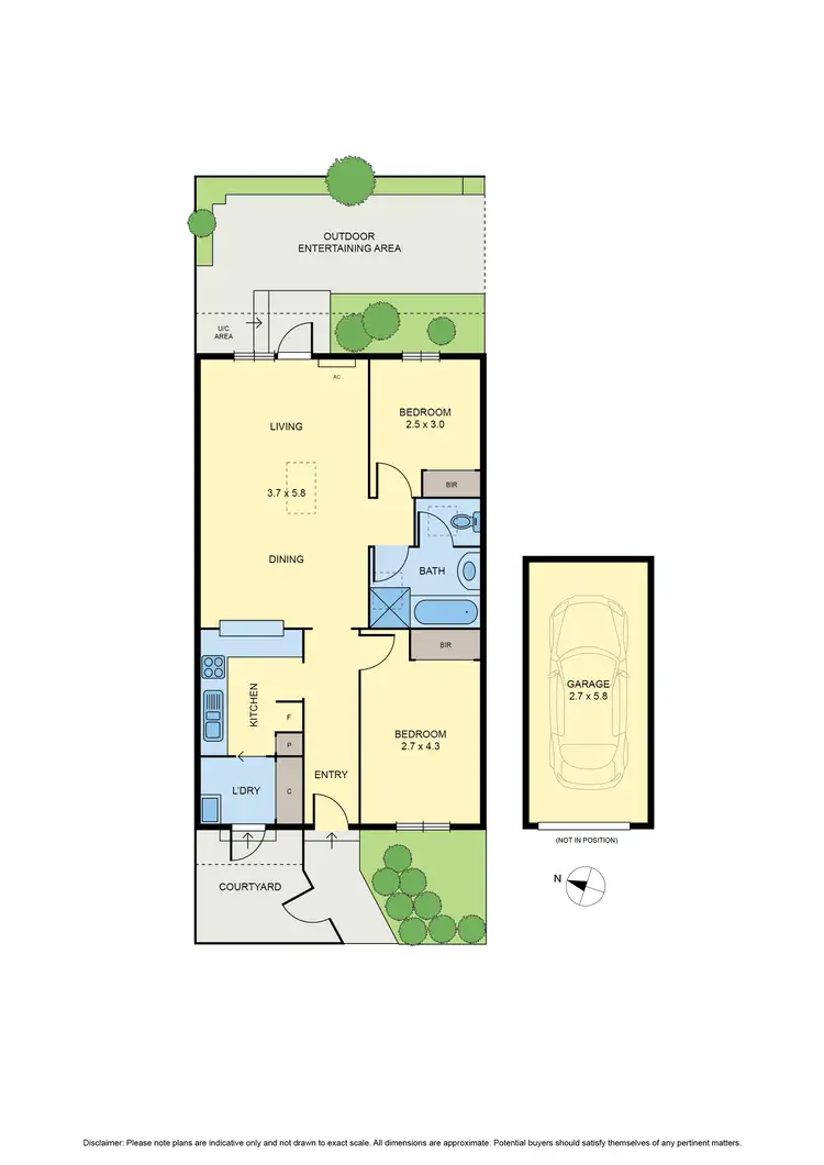 Floorplan of Homely unit listing, 1/14 Stewart Street, Pascoe Vale VIC 3044