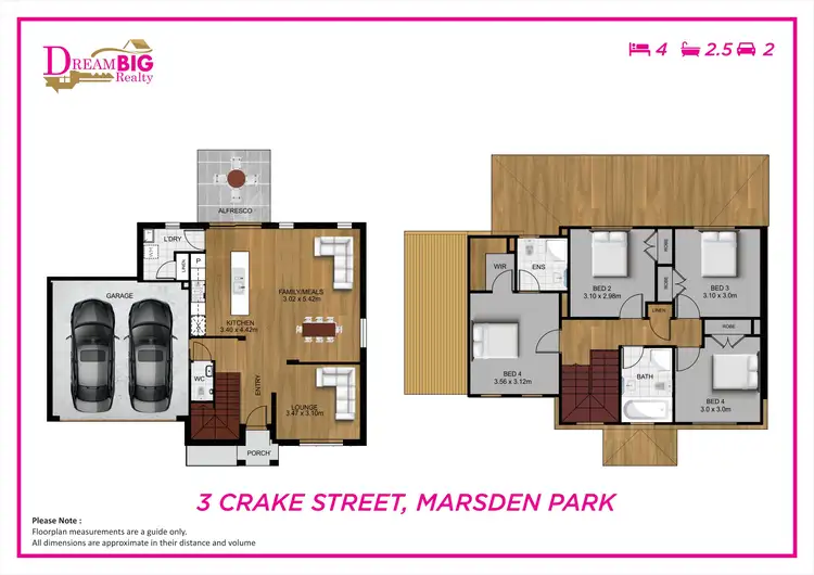Floorplan of Homely house listing, 3 Crake Street, Marsden Park NSW 2765