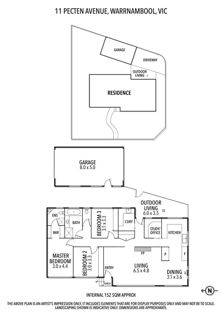 Floorplan of Homely house listing, 11 Pecten Avenue, Warrnambool VIC 3280